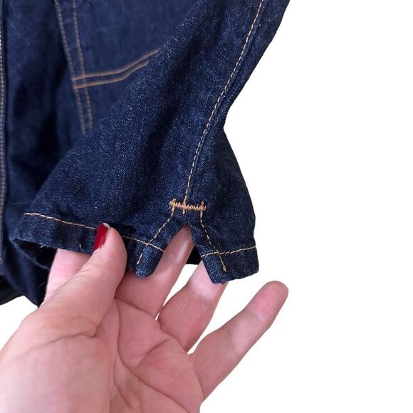 Vintage Guess Blue Denim Shorts Size 30 - Picture 9 of 10